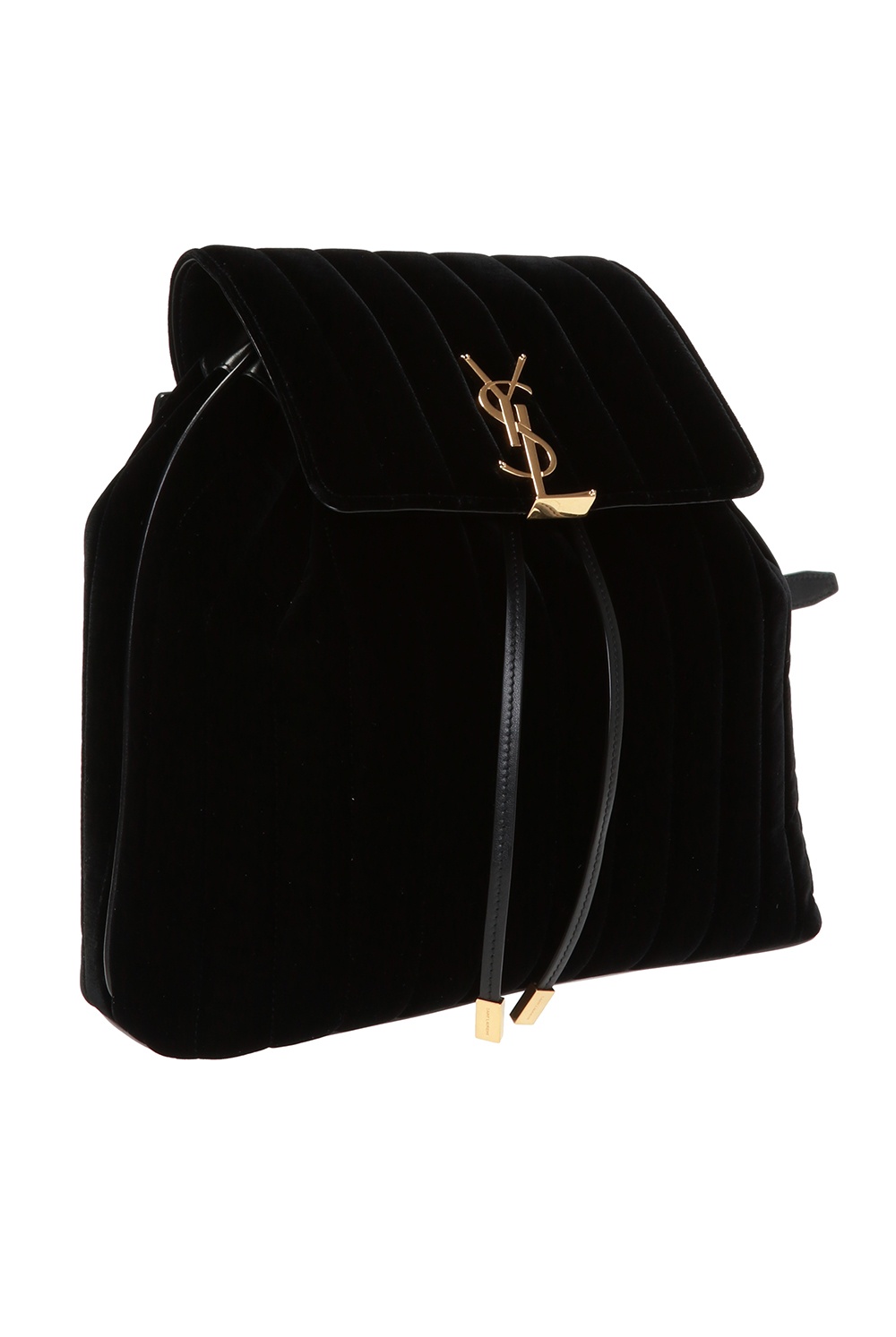 Saint laurent 2025 velvet backpack